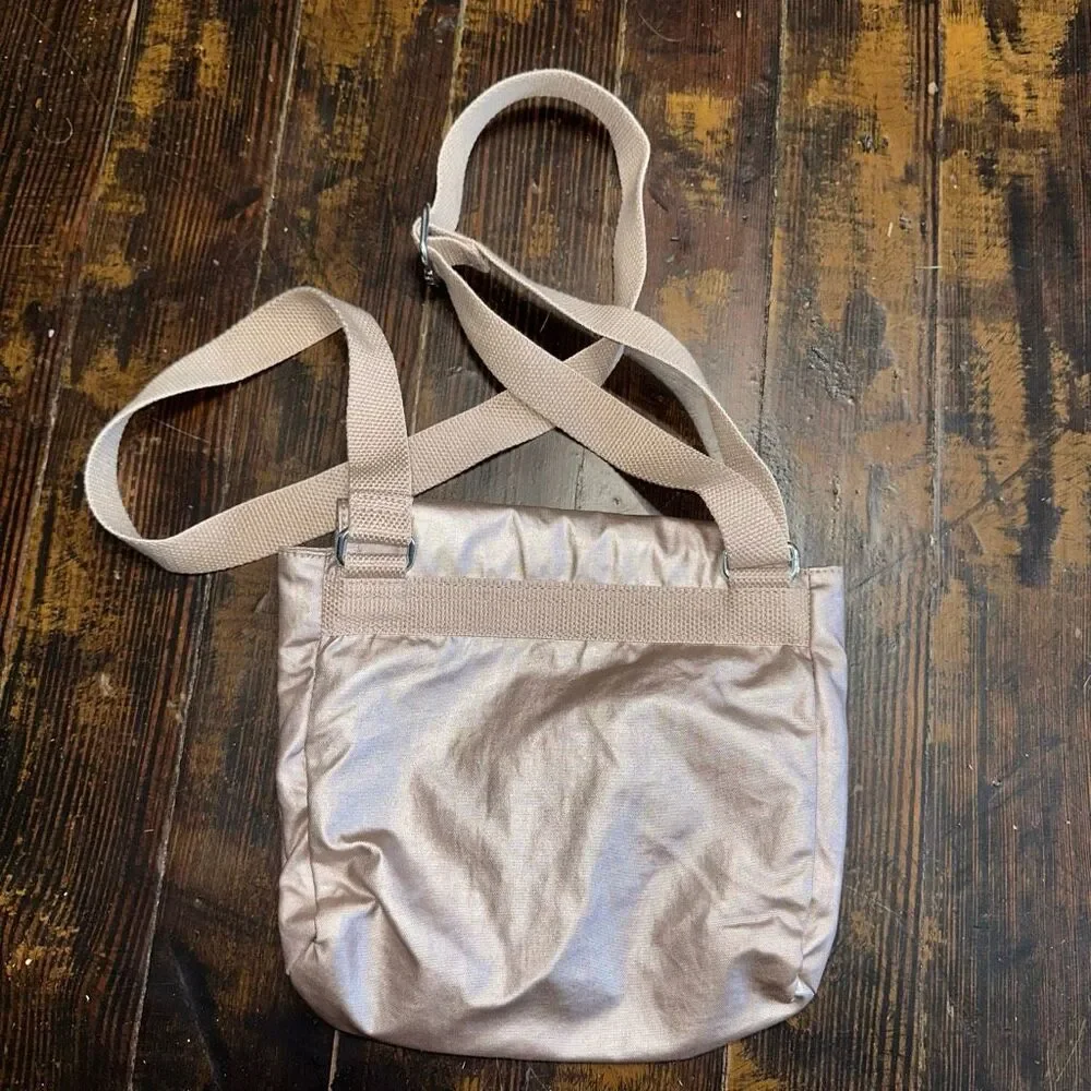 Kipling shimmery pink travel crossbody small purse